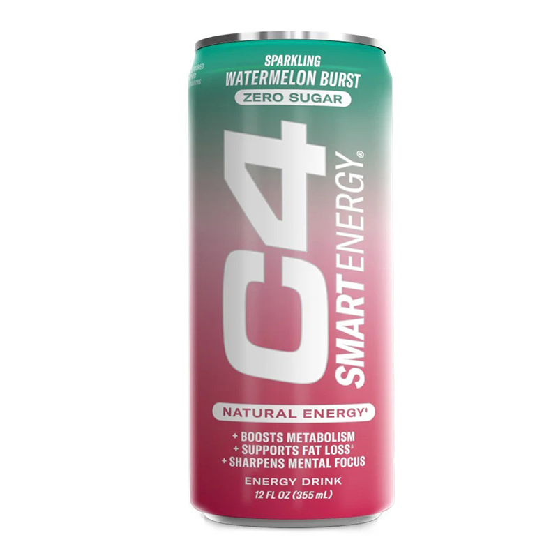 C4 Smart Energy Drink 12oz 12 Pcs in Box - Watermelon Burst Best Price in UAE