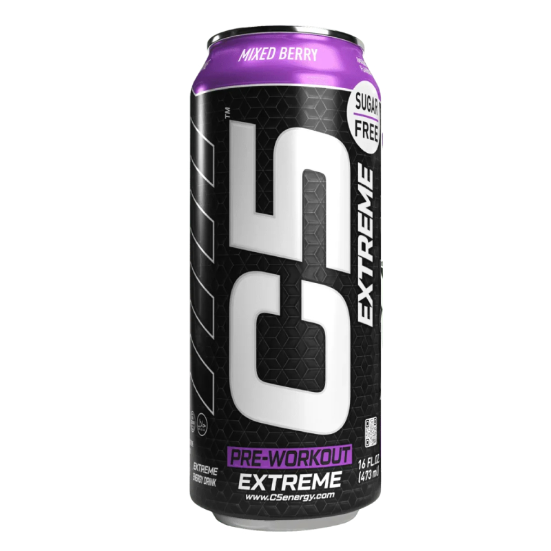 C5 Extreme Pre-workout Drink 473 ml 12 Pcs in Box - Mixed Berry