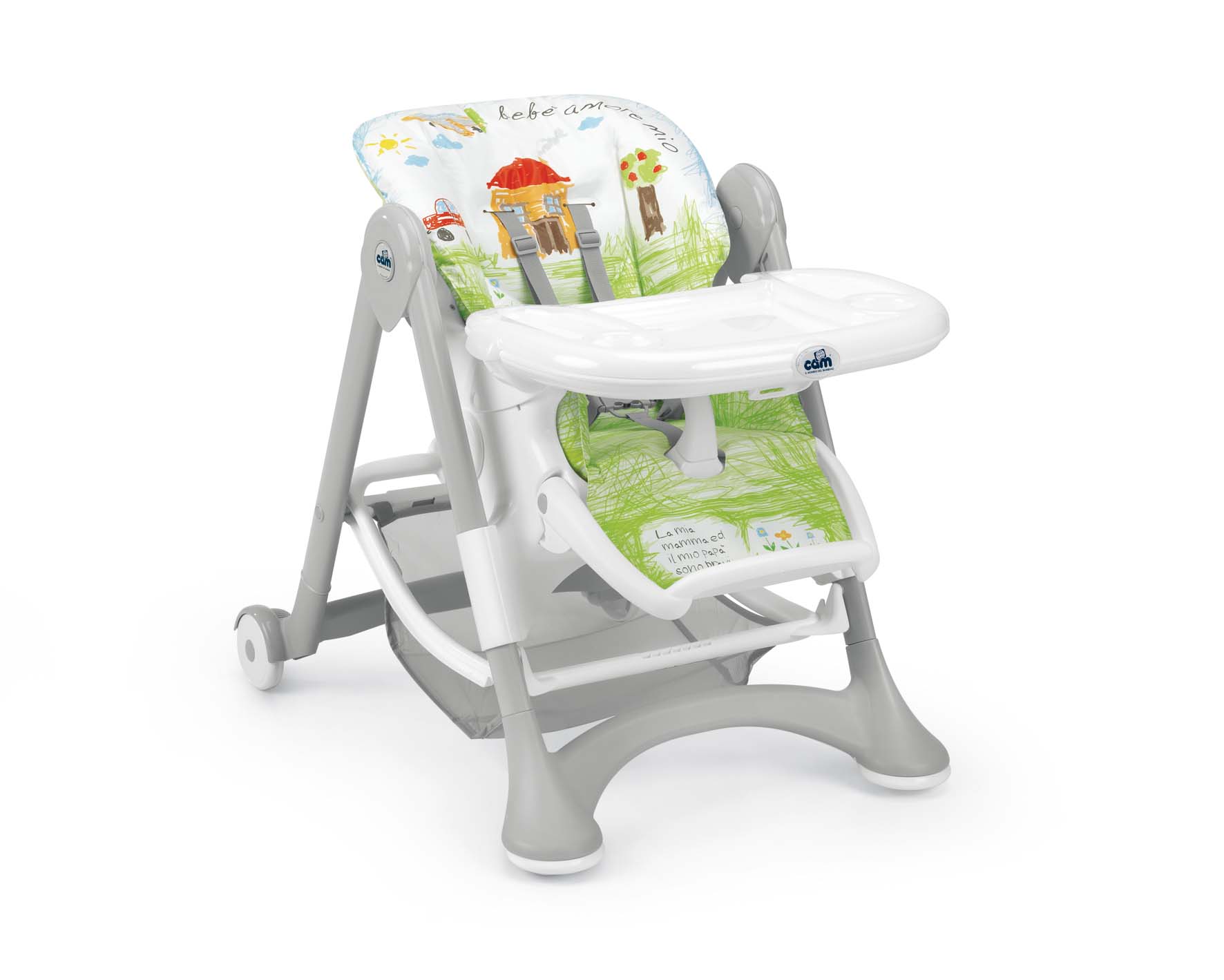 CAM Campione Baby High Chair S2300 Series Best Price in UAE