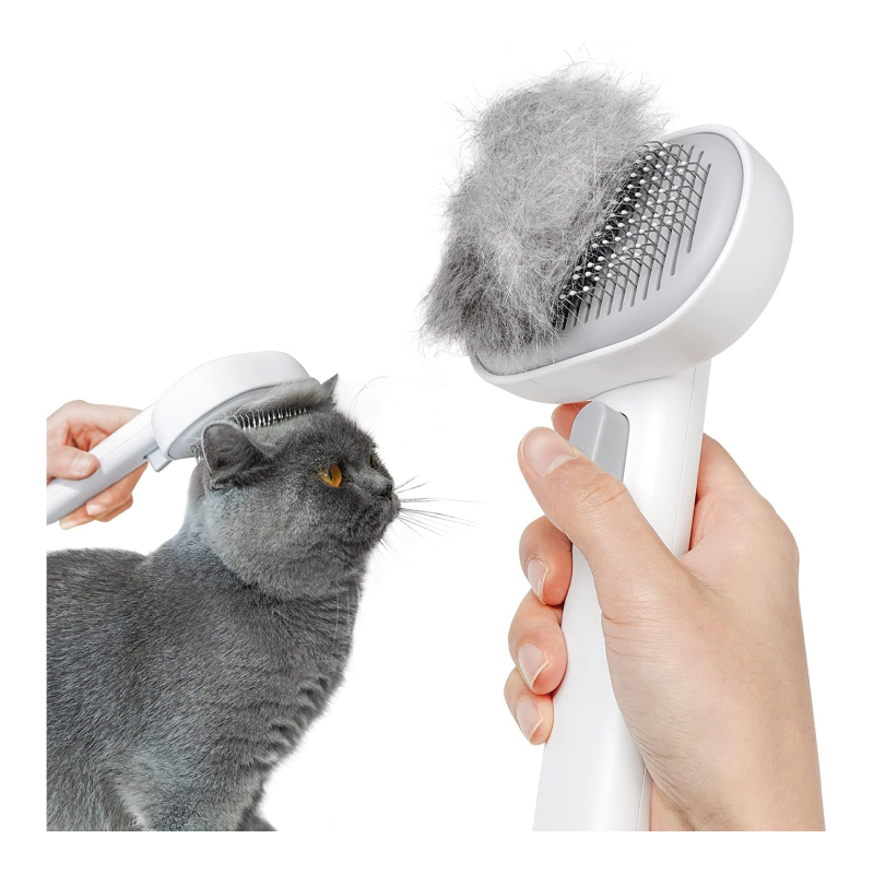 Cat Brush for Shedding and Grooming Self Cleaning Slicker Brush Best Price in Dubai