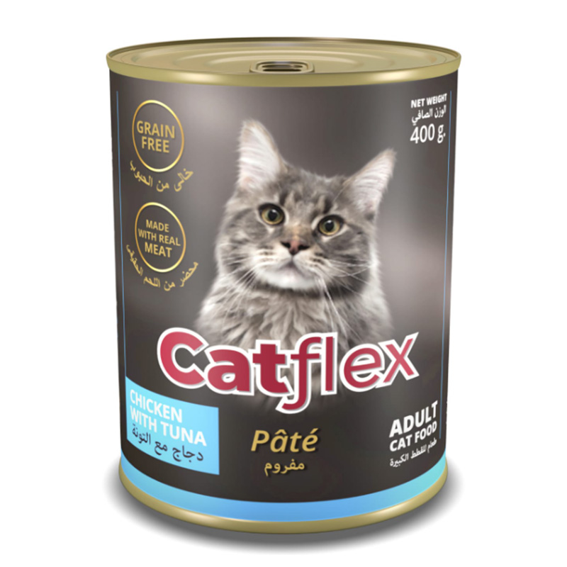 CatFlex Cat Can Pate Food Tuna 400 G