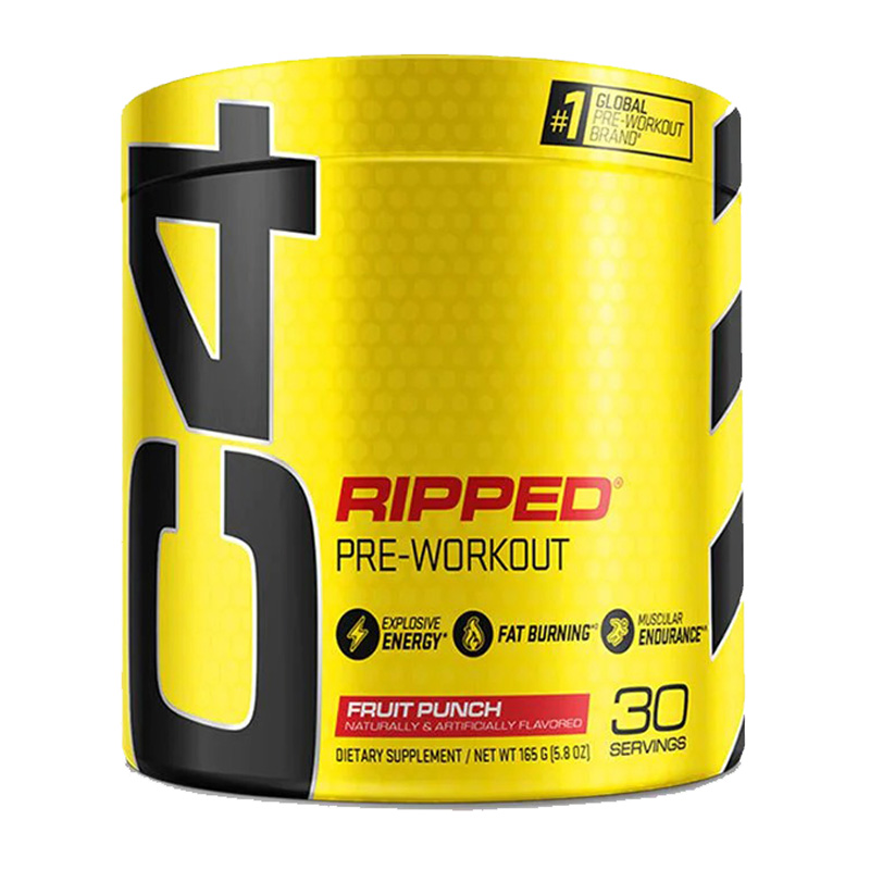 Cellucor C4 Ripped Pre Workout Powder 30 Servings -  Fruit Punch Best Price in UAE
