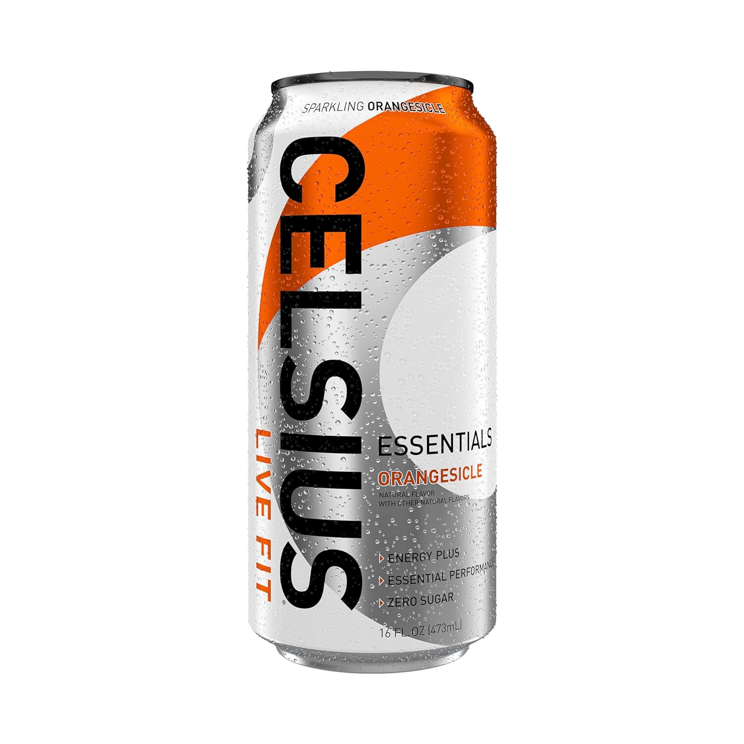 Celsius Essentials RTD 16 Fl Oz 1x12 Packs - Orangsicle Best Price in UAE