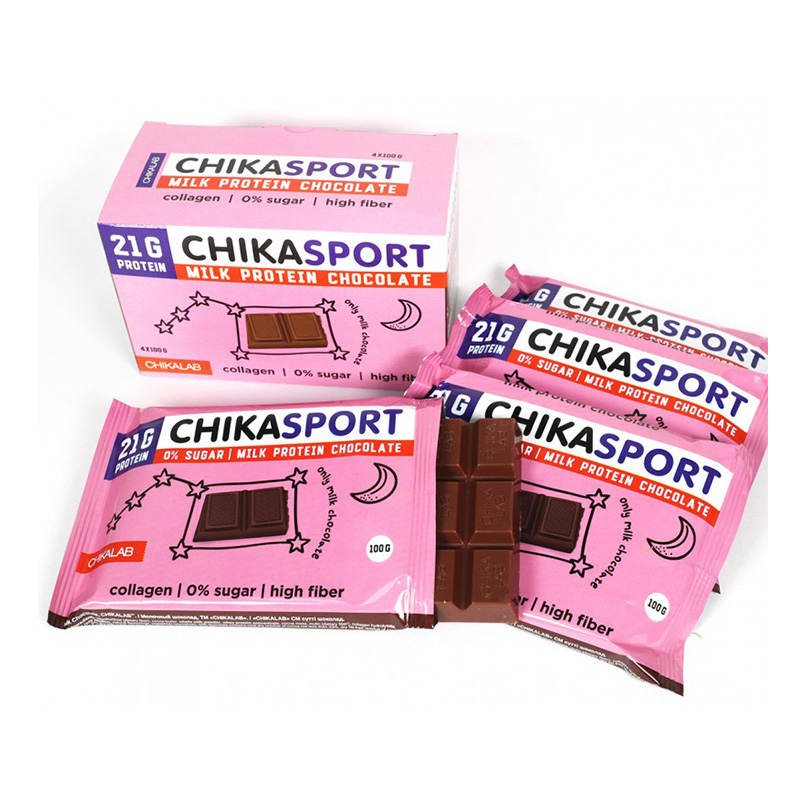 Chika Sport Protein Milk Chocolate 1x4 Best Price in UAE