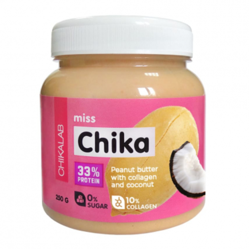 Chikalab Miss Chika Butter 250 G 12 Pcs in Box - Brunetta with Salted Caramel