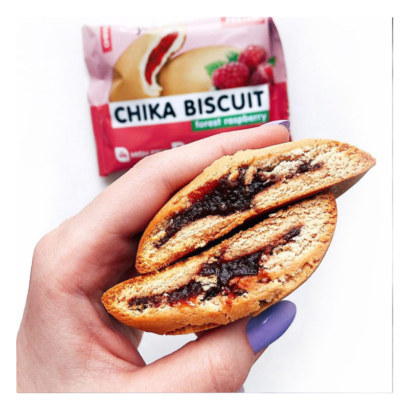 Chikalab Protein Chika Forest Raspberry Biscuits 1x9 Best Price in Dubai