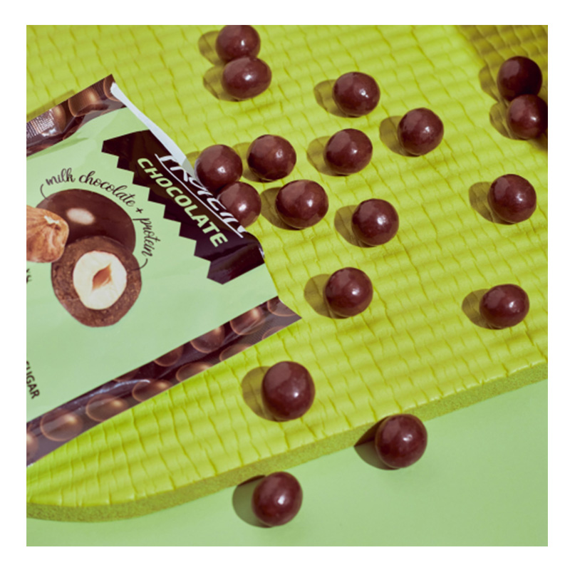 ChikaLab Protein Dragee Chocolate Balls 120 G - Hazelnuts in Milk Chocolate Best Price in Dubai