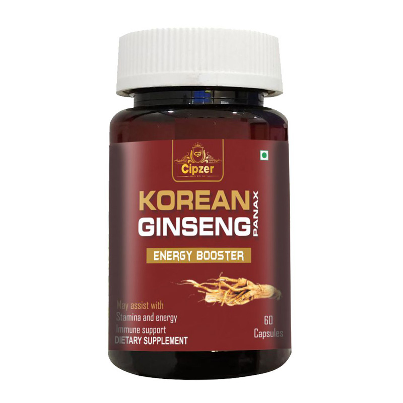 Cipzer Korean Ginseng Capsule | 500mg