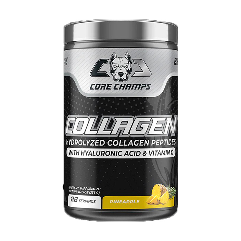 Core Champs Hydrolyzed Collagen Peptides 28 Servings - Pineapple