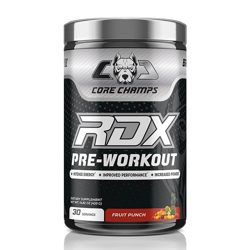 Core Champs RDX Pre-workout 30 Servings - Fruit Punch Best Price in UAE