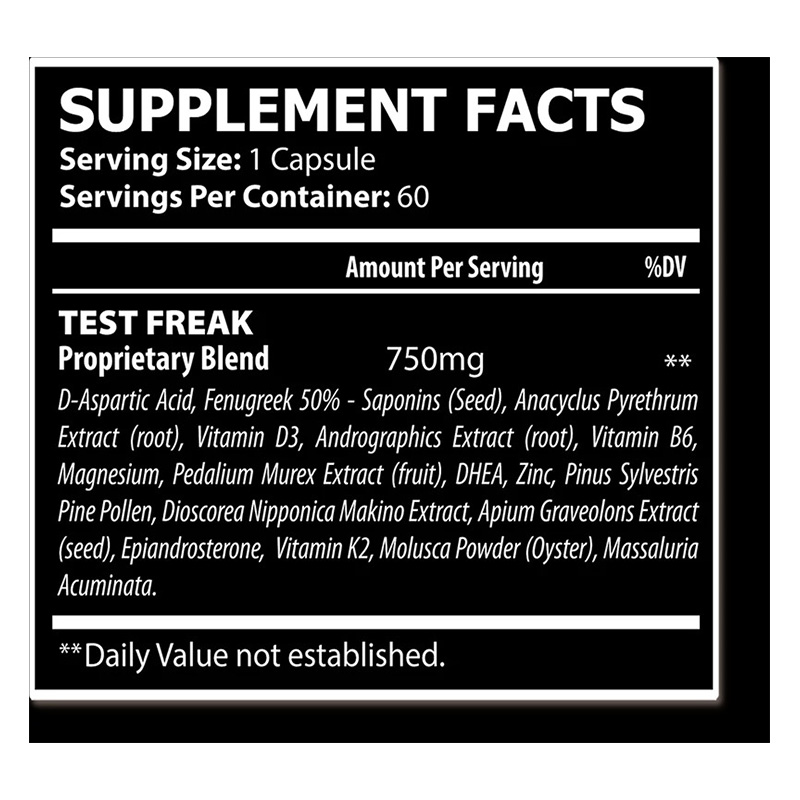 Core Champs Test Freak 60 Capsules Best Price in Dubai