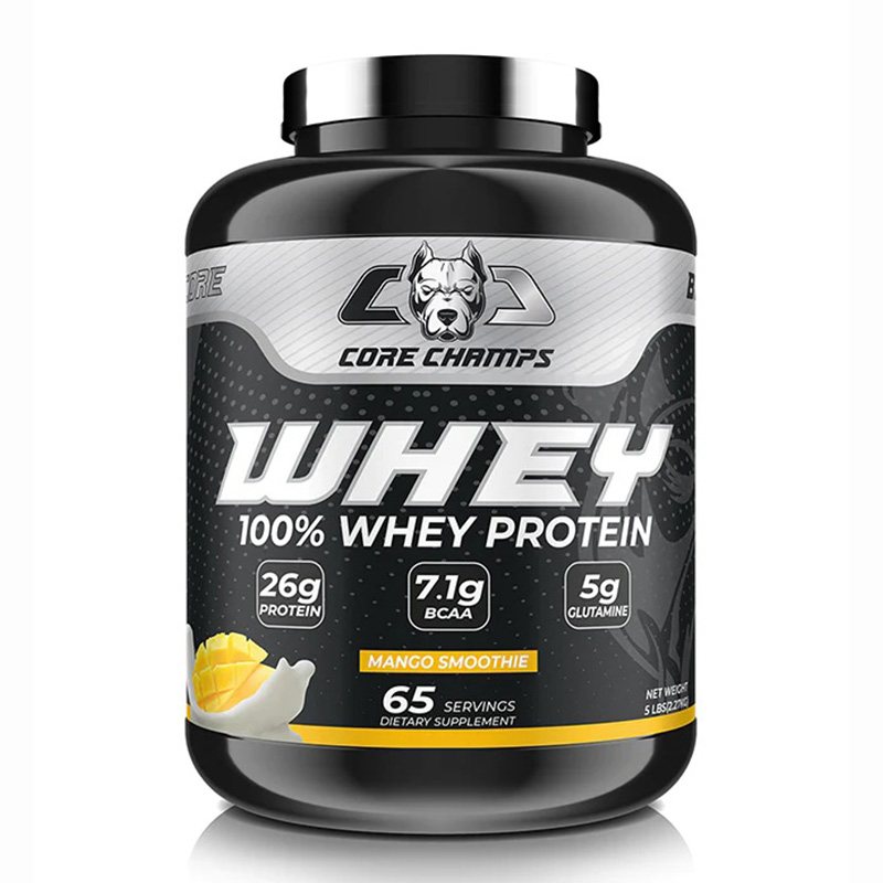 Core Champs Whey 100% Whey Protein 5 lbs - Mango Smoothie