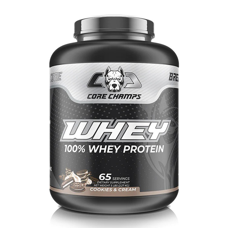 Core Champs Whey 100% Whey Protein 65 Servings - Cookies N Cream Best Price in UAE