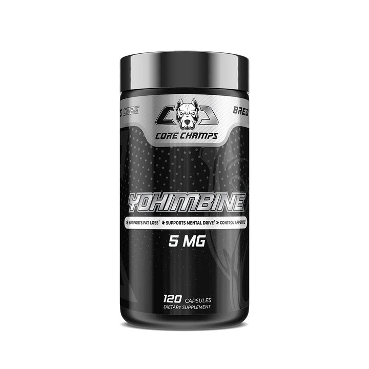 Core Champs Yohimbine 5MG 120 Capsules