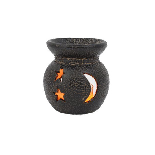 Crescent Black Mini Aroma Candle Diffusers Distrubutor in Dubai