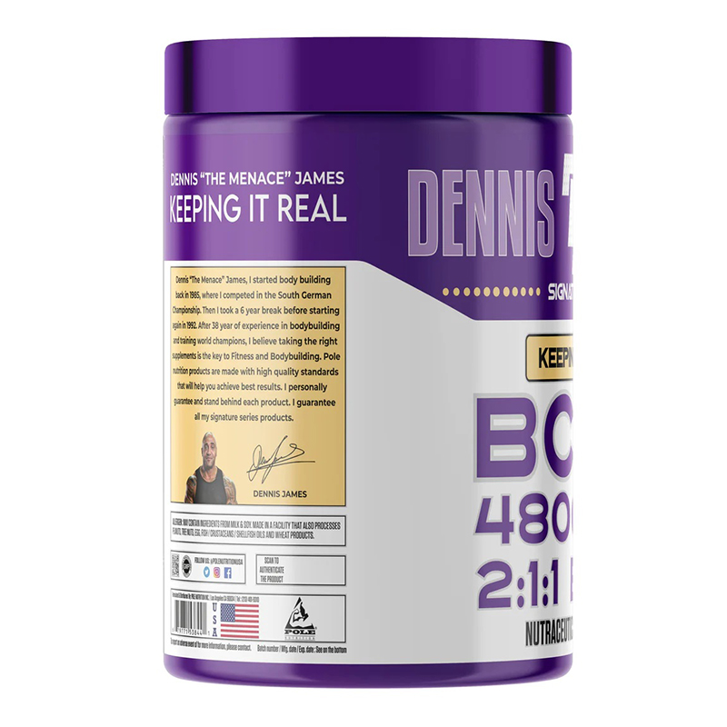 Dennis James Signature Series BCAA 4800 MG 400 Tablets Best Price in Dubai