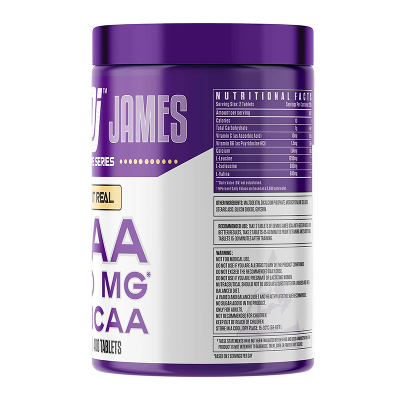 Dennis James Signature Series BCAA 4800 MG 400 Tablets Best Price in Abu Dhabi