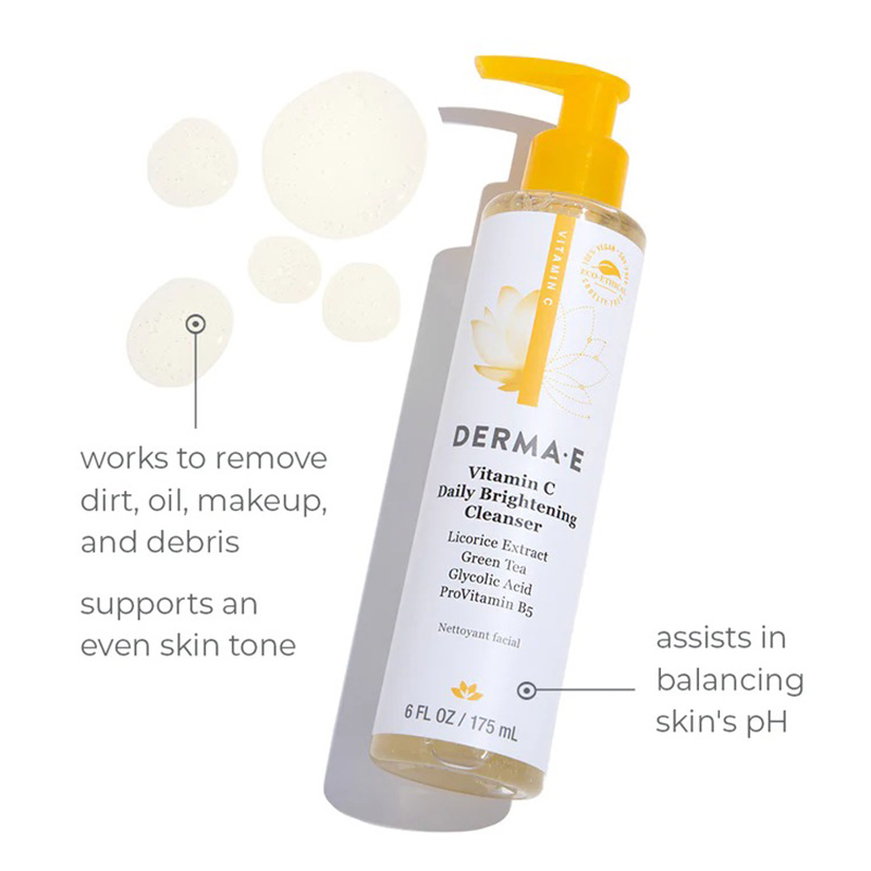 Derma E Vitamin C Daily Brightening Cleanser 175ml Best Price in Abu Dhabi