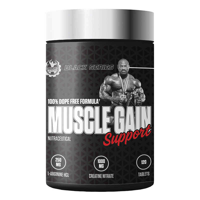 Dexter Jackson Black Series Muscle Gain Support 120 Tablets