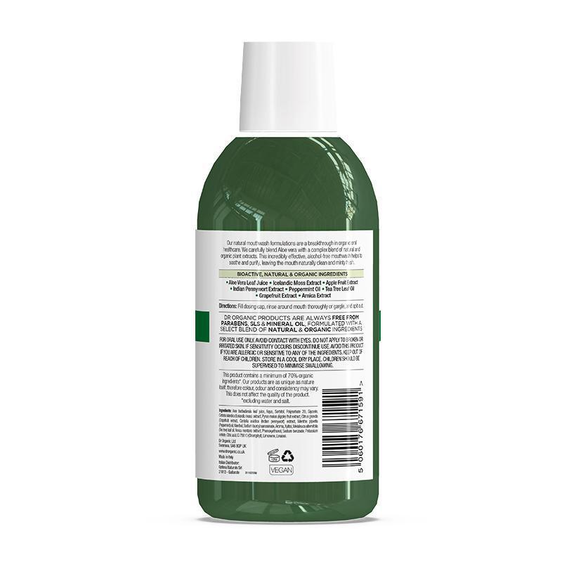 Dr. Organic Aloe Vera Mouthwash 500ml Best Price in Dubai