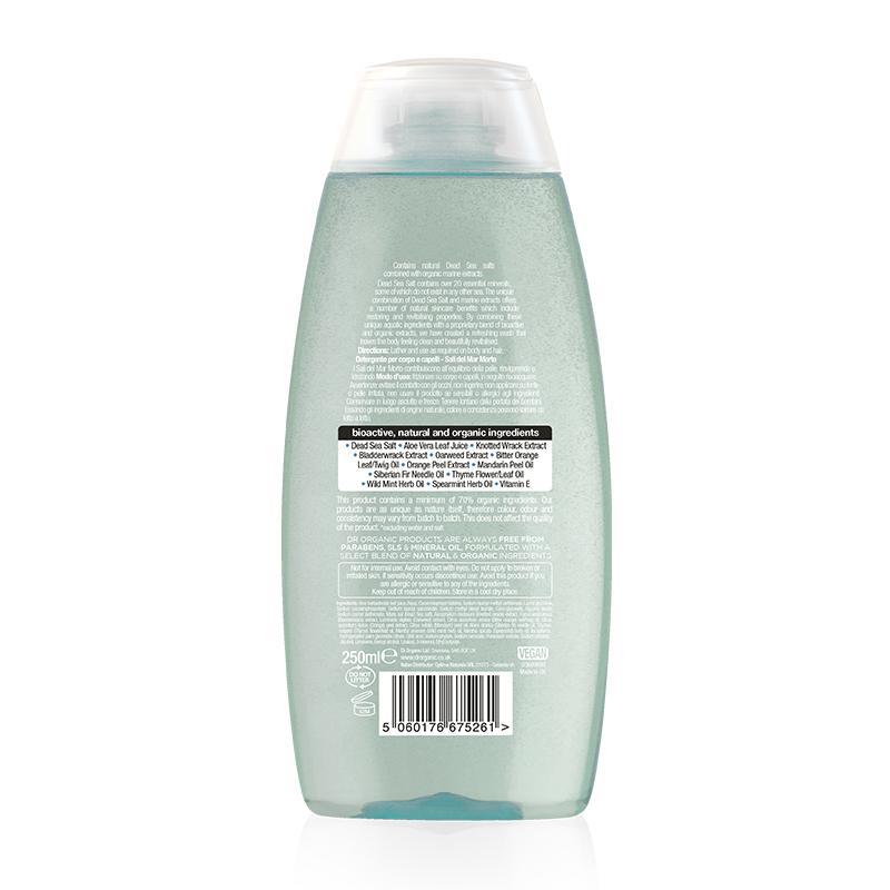 Dr. Organic Dead Sea Mineral Body Wash 250ml Best Price in Dubai