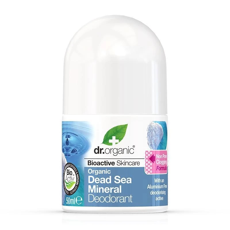 Dr. Organic Dead Sea Mineral Deodorant 50ml Best Price in UAE