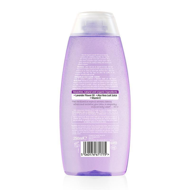 Dr. Organic Lavender Body Wash 250ml Best Price in Dubai