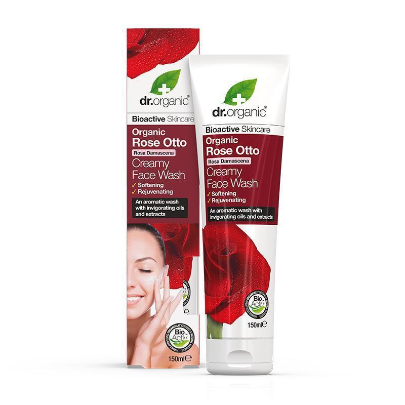 Dr. Organic Rose Otto Creamy Face Wash 150ml Best Price in UAE