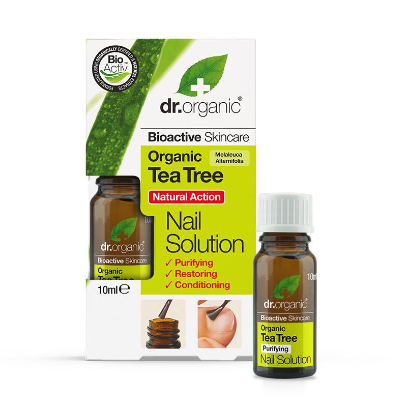 Dr. Organic Tea Tree Nail Solution 10ml