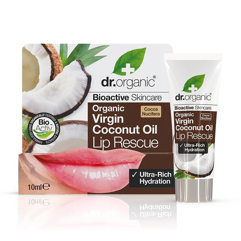 Dr. Organic Virgin Coconut Oil Lip Rescue 10ml