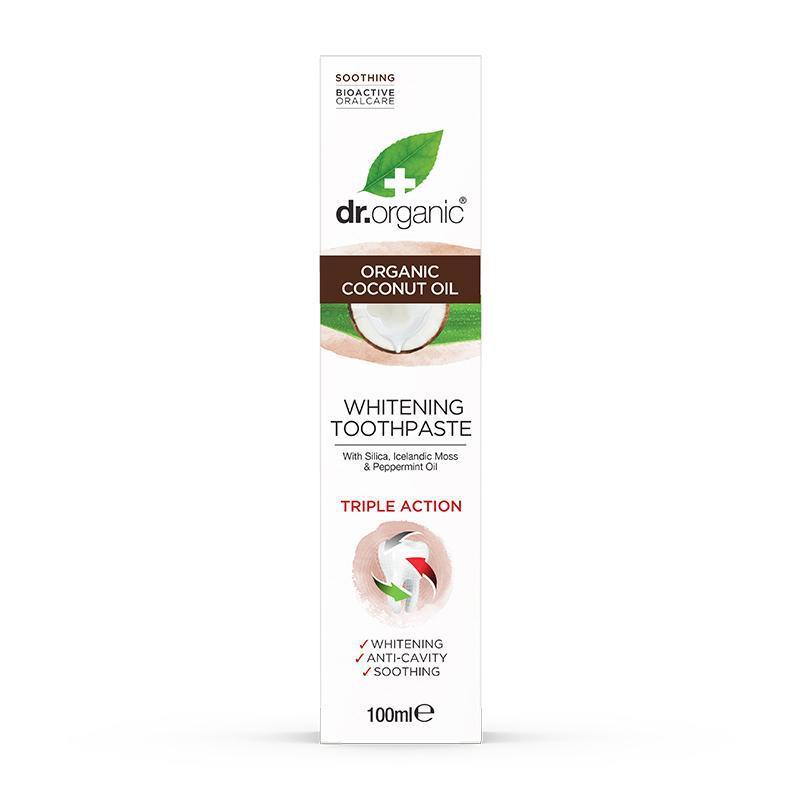 Dr. Organic Virgin Coconut Oil Toothpaste 100ml Best Price in Dubai