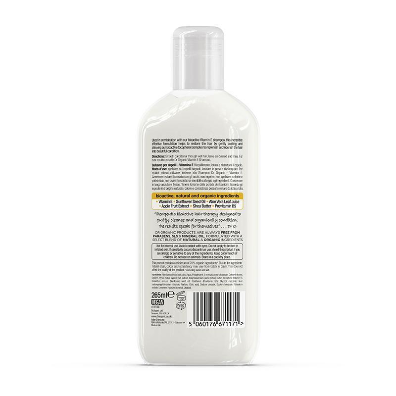 Dr. Organic Vitamin E Conditioner 265ml Best Price in Dubai