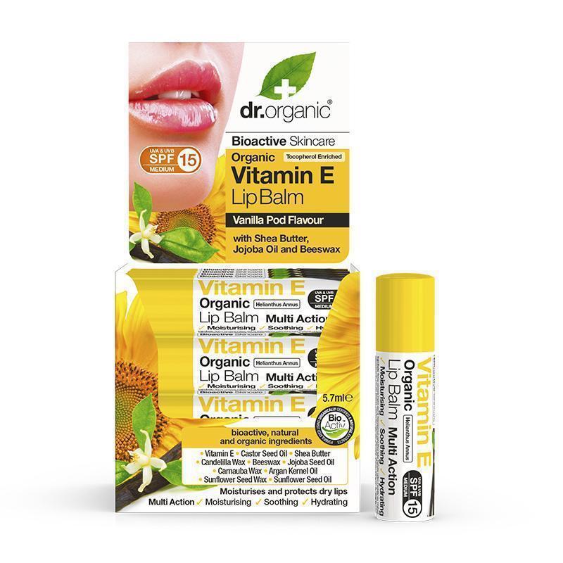 Dr. Organic Vitamin E Lipbalm 5.7ml Best Price in UAE