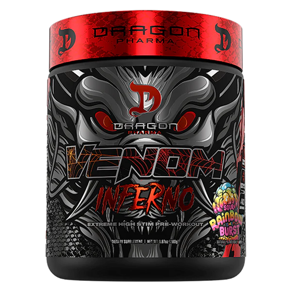 Dragon Pharma Venom Inferno 280 G - Sour Rainbow Burst