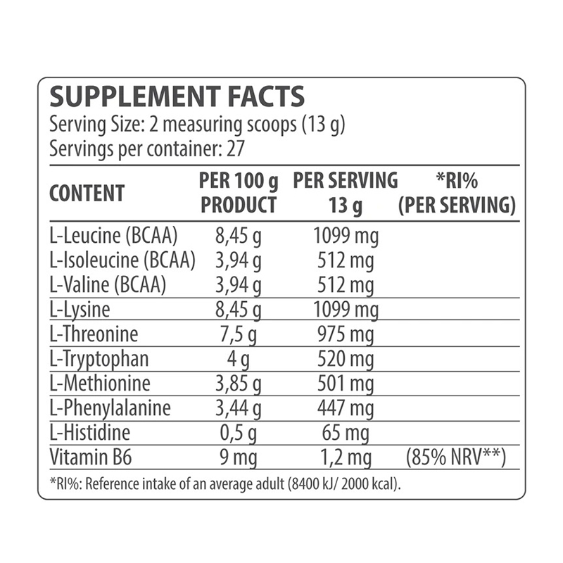 DY HIT EAA Amino Acid Complex 27Serv - Cola Best Price in Dubai