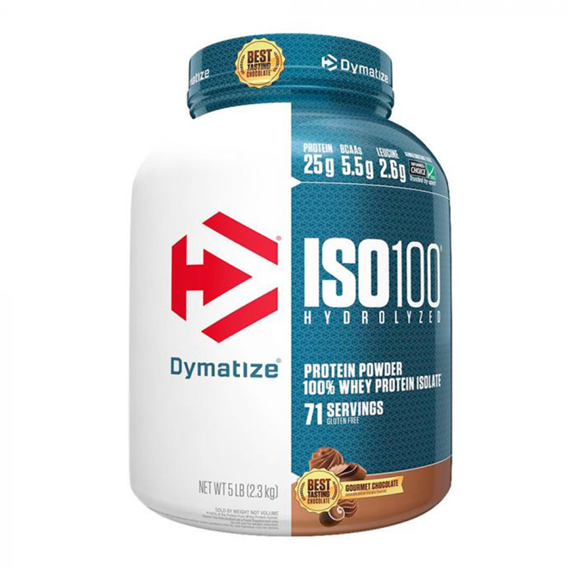 Dymatize ISO 100 Protein 5 lbs - Gourmet Chocolate
