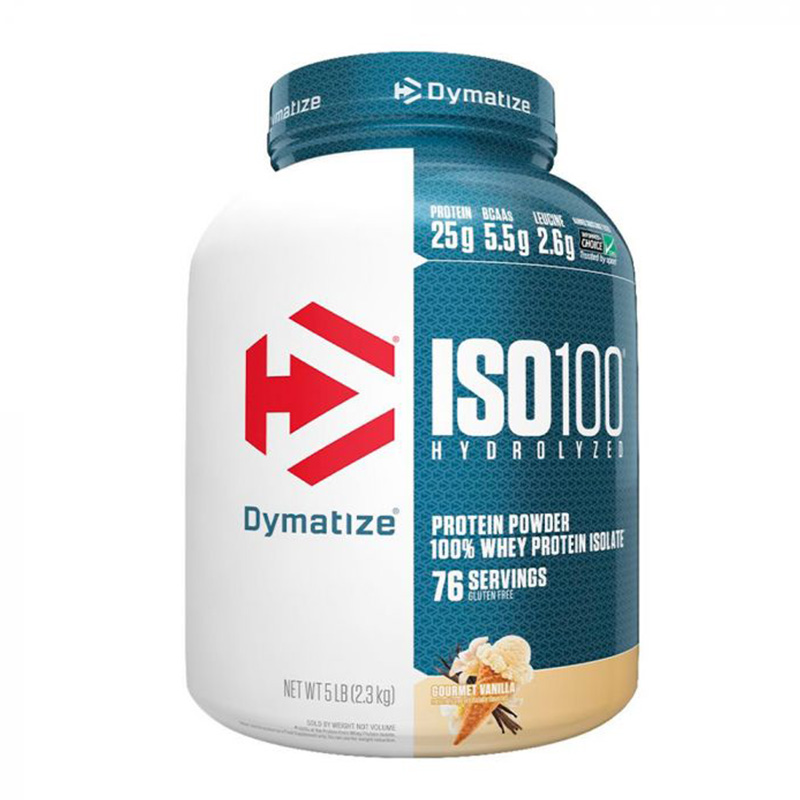 Dymatize ISO 100 Protein 5 lbs - Gourmet Vanilla