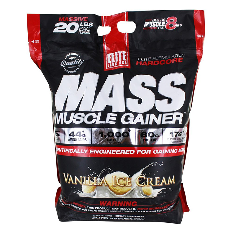 Elite Lab USA Mass Muscle Gainer 20 lbs