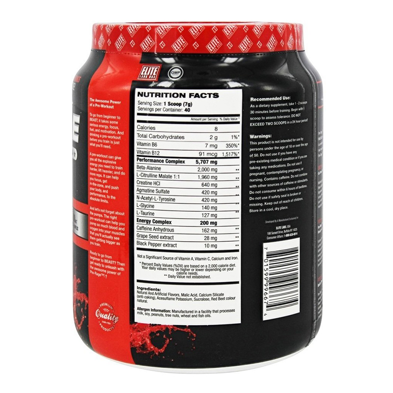 ELite Labs USA Pre Rage 280g Best Price in UAE