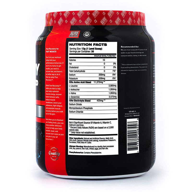 Elite Labs USA True Recovery 390g Best Price in UAE
