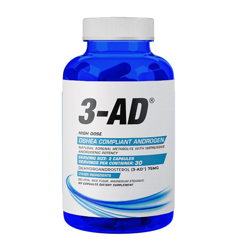 Enhanced 3-AD Dehydroandrosterol 75mg 60 Capsule