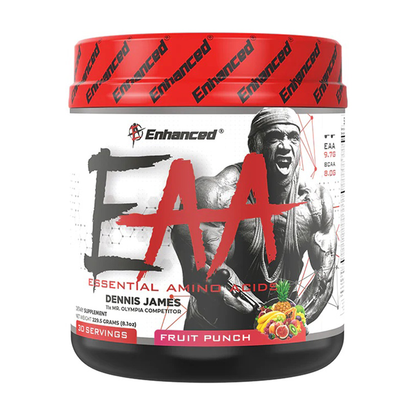 Enhanced EAA+ Essential Amino Acids 30 Servings - Fruit Punch