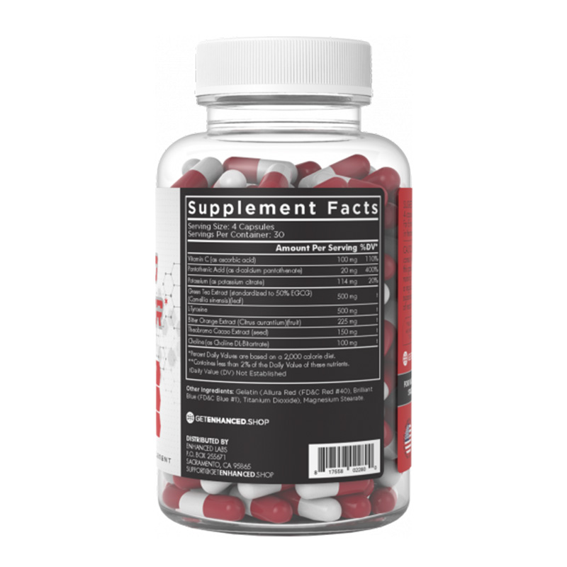 Enhanced Labs Code Red 120 Capsules Best Price in Abu Dhabi