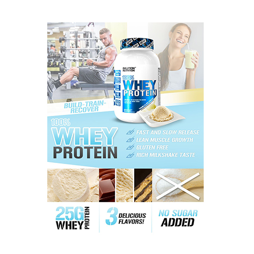 EVL 100% Whey protein 4 Lbs Best Price in UAE