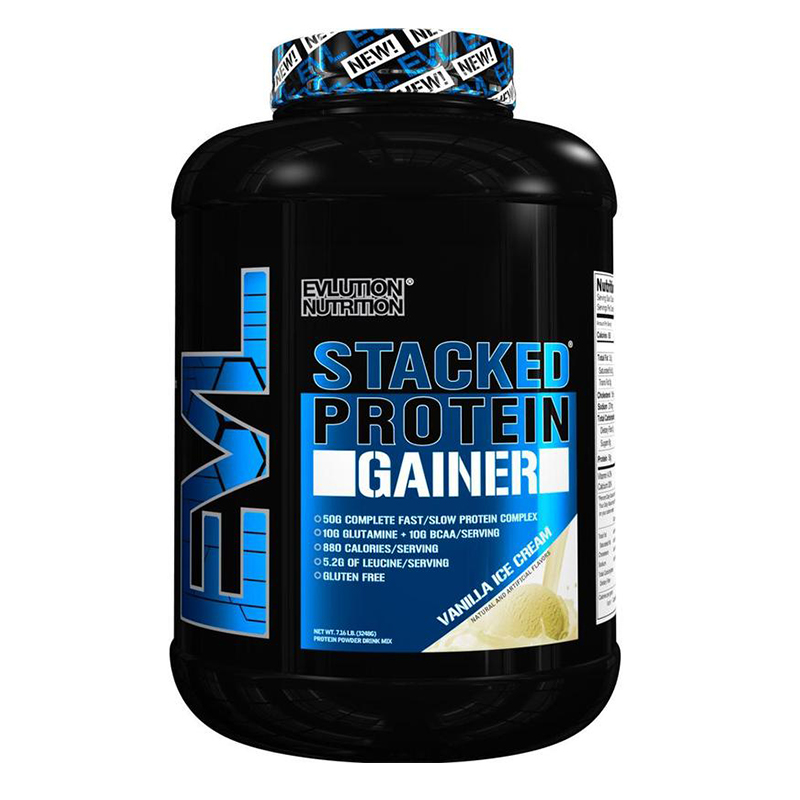 EVL Stacked Protein Gainer 7 Lbs