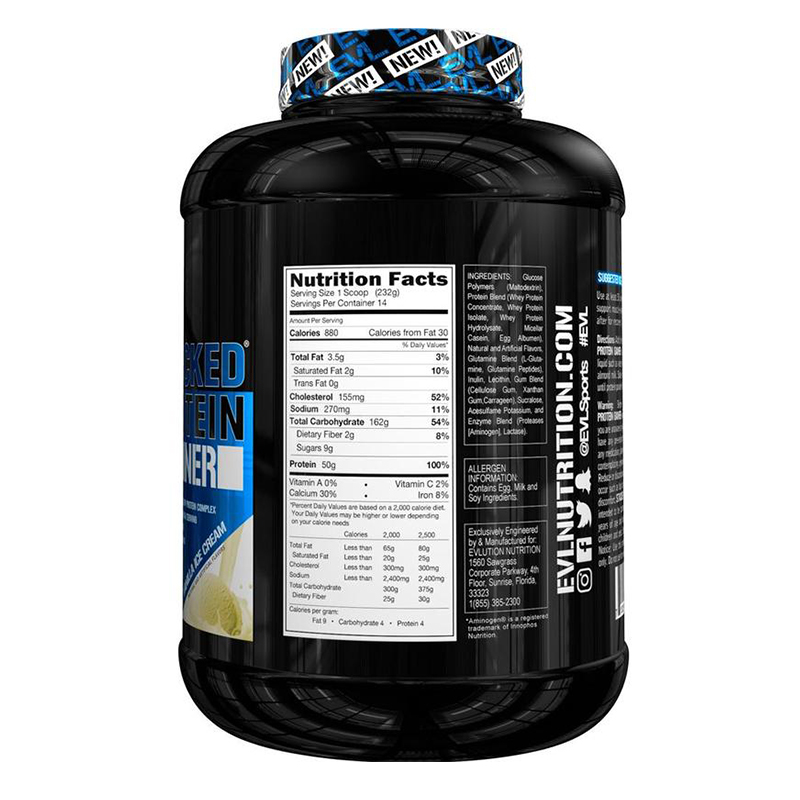 EVL Stacked Protein Gainer 7 Lbs Best Price in UAE