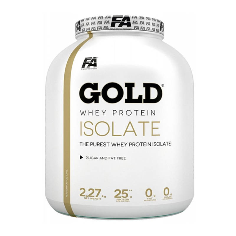 FA Nutrition Gold Whey Isolate 2.27kg Chocolate 76 Serv