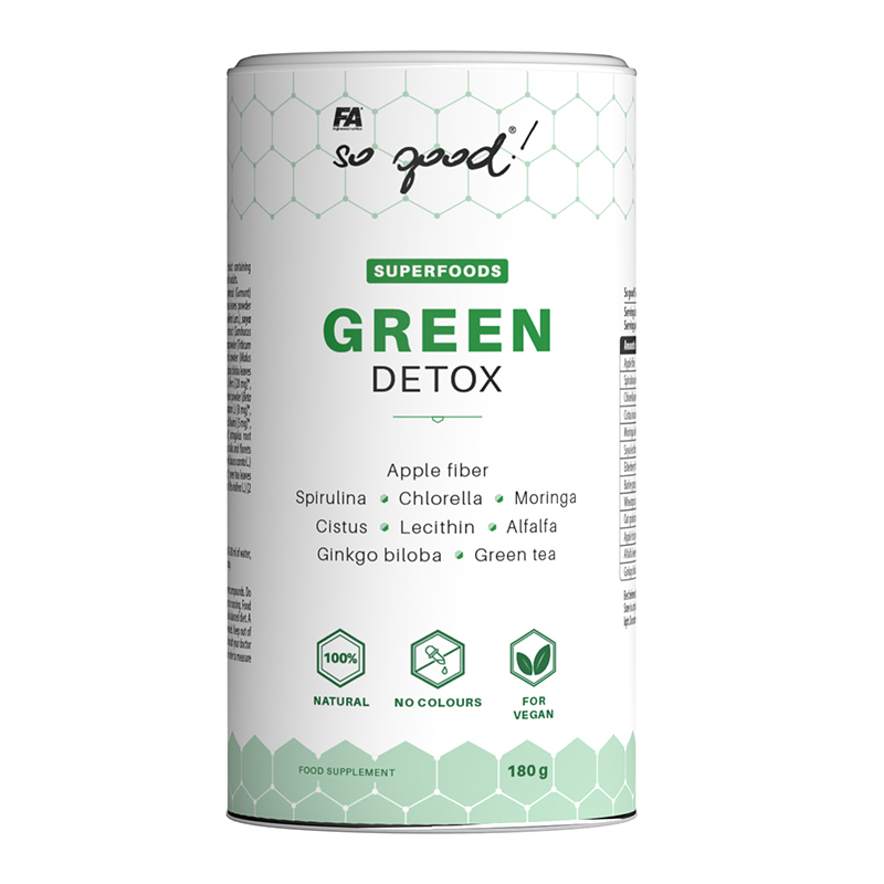 FA Nutrition So Good SuperFoods Green Detox 180g - Apple Fiber