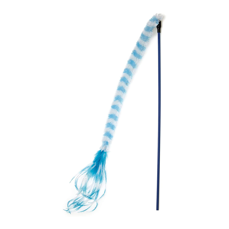 Feather Teasers Cat Toys - Blue Best Price in UAE