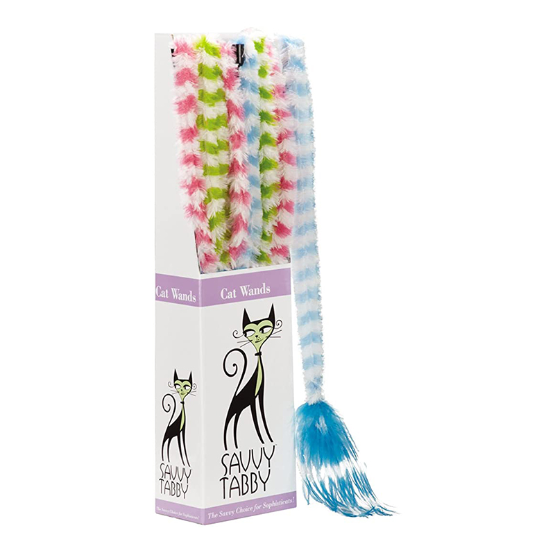 Feather Teasers Cat Toys - Green Best Price in Dubai